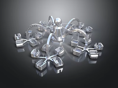 Amusement park facilities roller coaster theme park games dynamic lights carousel 3d model