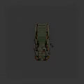 Military Reconnaissance Vehicle With Camouflage Paint And Roof Antenna Circular Radar Device Multi Wheel Design