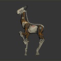 Steampunk Horse Science Fiction Horse Future Horse Concept Horse Machine Horse Machine Horse Life Supplies 3d model