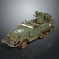 Military Truck Military Transporter Military Transporter Armed Transporter Armored Transporter 3d model