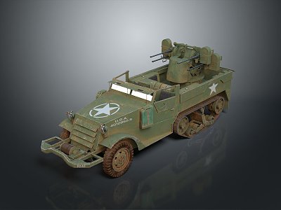 Military Truck Military Transporter Military Transporter Armed Transporter Armored Transporter 3d model