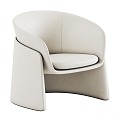 Modern Leisure Chair Single Chair Armchair Chair 3d model