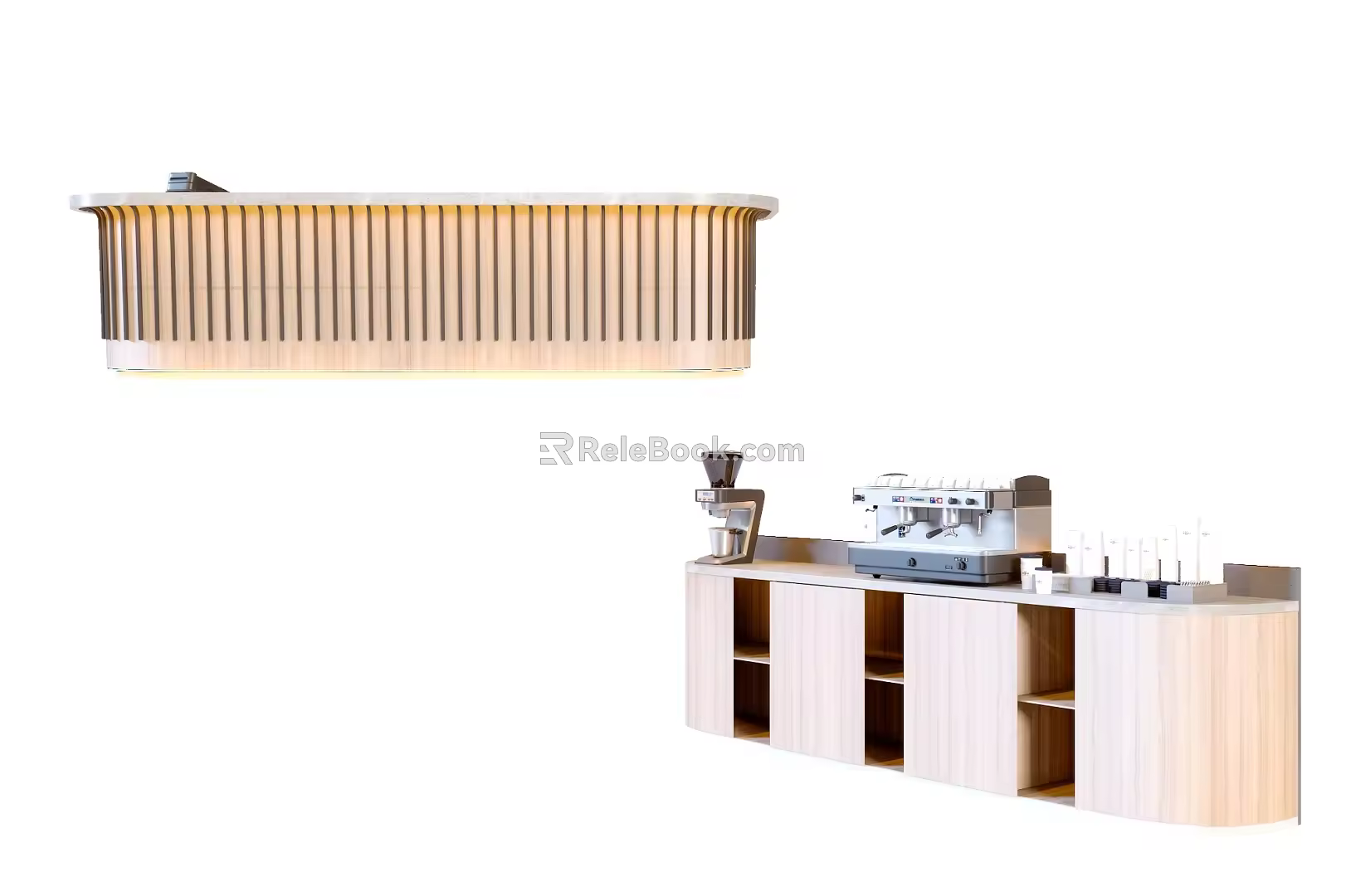 Nordic Bar Simple Bar 3d model