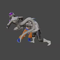 Game and Movie Characters in Intense Fighting Action with Super Saiyan and Alien Warriors