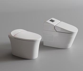 Modern Toilet Smart Toilet 3d model