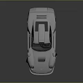 Silver Sports Car With Sleek Aerodynamic Exterior And Stylish Alloy Wheels