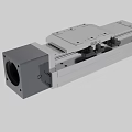 Industrial Precision Linear Module With Metal Structure Sliding Block And Guide Rail