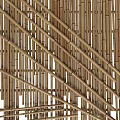 Intricate Bamboo Woven Pattern Design With Vertical And Horizontal Strips Texture 3d model