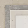 Modern Terrazzo Components with Grey Beige White Speckled Surfaces for Interior Design 3d model