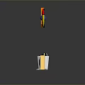 Set of App Icons with Sketch Photoshop Chrome Monitor Trash Can and Yellow Folder