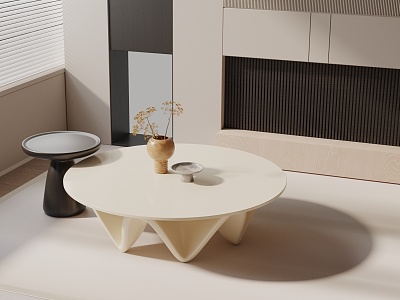 Modern coffee table model