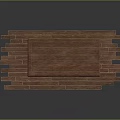 Elegant Classic Wooden Desk With Multiple Drawers On Wooden Floor Base