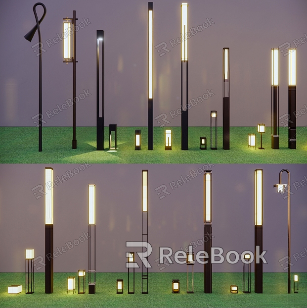 Landscape garden lamp lawn lamp model