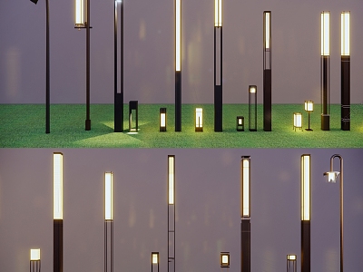 Landscape garden lamp lawn lamp model