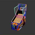 Modern game machine game machine operation bar operation bar arcade machine operation bar handle operation handle game machine keyboard 3d model