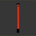 Traditional Japanese Red Torii Gate Wooden Structure With Black Top And Base