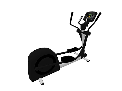 Elliptical Trainer For Indoor Home Fitness Cardio Workout Training Sessions 3d model