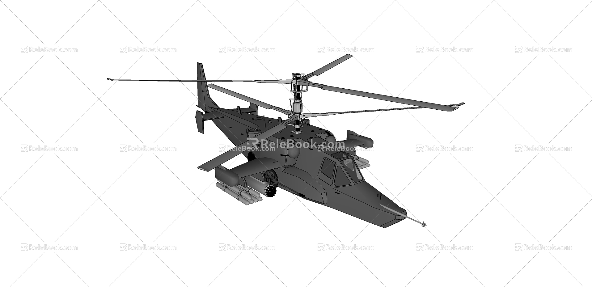 Helicopter 3d model