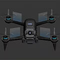 High Performance Flying Drone With Carbon Fiber Body Camera And Blue LED Propellers