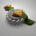 modern cushion leisure seat 3d model