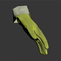 High Quality Yellow Rubber Gloves With White Cuffs For Household Cleaning Tasks