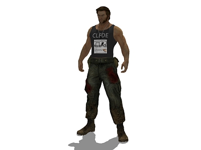 Modern game character Marvel Wolverine model