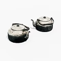 Old Kettle Old Object 3d model