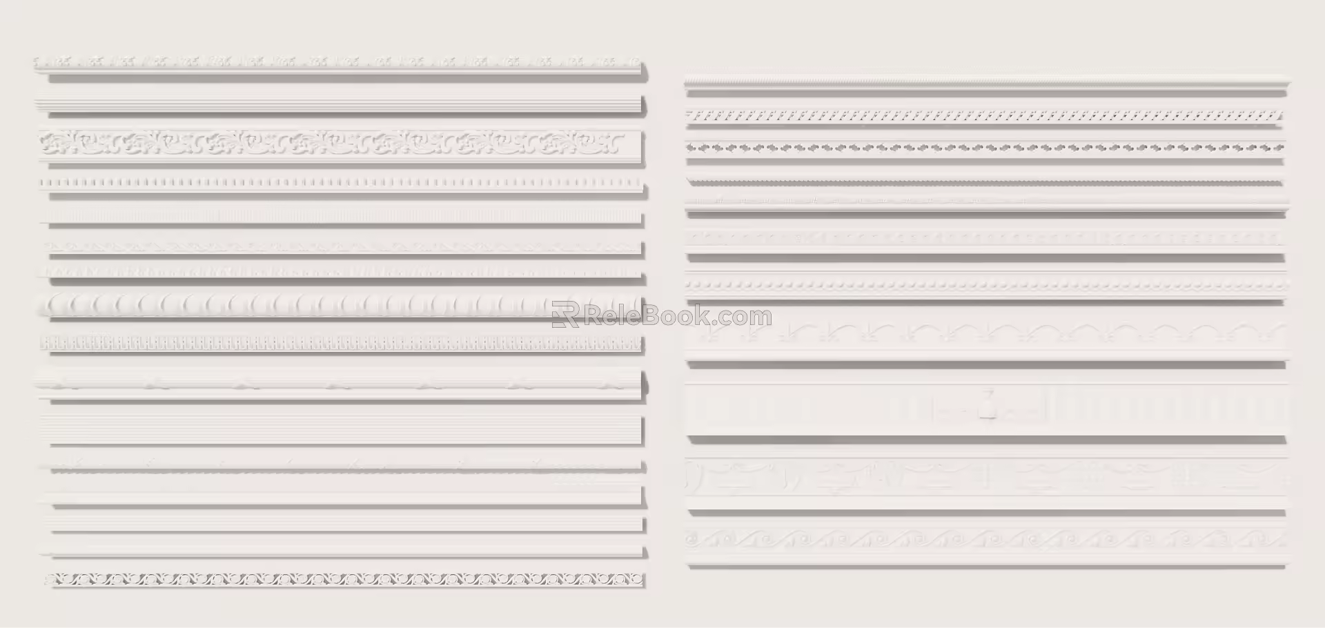 Gypsum line 3d model