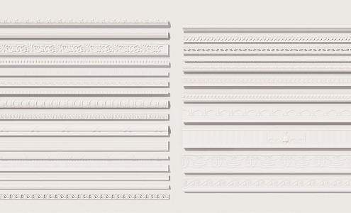 Gypsum line 3d model