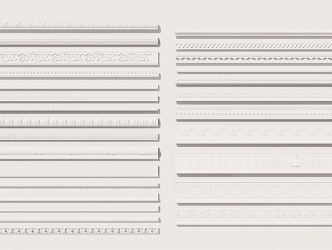 Gypsum line 3d model