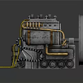 Modern Engine Racing Engine Racing Engine Car Engine 3d model