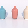 Decorative Bottle Glass Bottle Ceramic Bottle 3d model