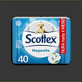 Scottex Megarollo Dura Plus 4 Layers Toilet Paper Pack Of 40