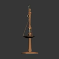 Modern Weighing Tray Weighing Apparatus Mechanical Weighing Tray Weighing Apparatus Small Tray Weighing Apparatus Old-fashioned Tray Weighing Apparatus 3d model