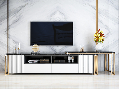 Modern TV Cabinet 3d model