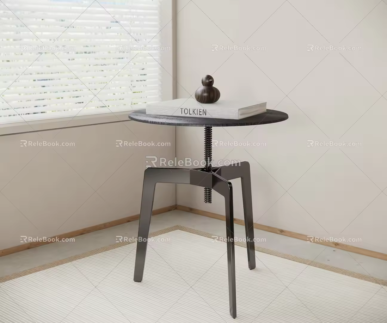 Modern side corner 3d model