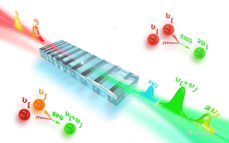 Industrial Nonlinear Optical Crystal Equipment For Laser Frequency Conversion With Multiple Wavelength Light Beams 3d model 