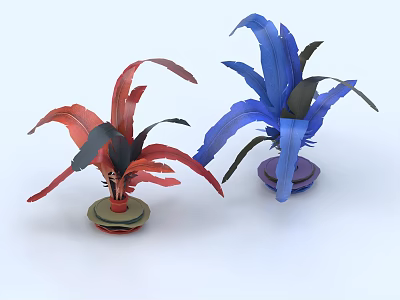 Shuttlecock shuttlecock feather sports fitness 3d model