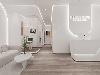 Modern Beauty Salon 3d model