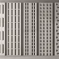 Modern Partition Cement Brick Partition Precast Brick Wall Hollow Brick Lightweight Brick Partition 3d model