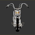 Motorcycle Two-wheeled Motorcycle Cross-country Motorcycle Road Race Motorcycle Motor Vehicle Transport 3d model