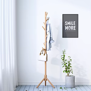 Nordic clothes hanger 3d model