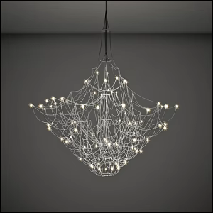 Alien chandelier 3d model
