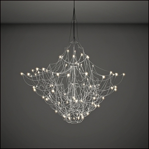 Alien chandelier 3d model