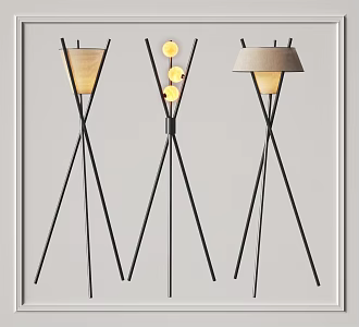 Floor lamp 3d model