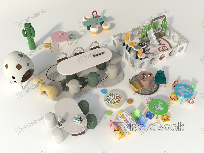 Modern Children's Tables and Chairs model