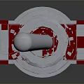Modern Switch Toggle Switch 3d model