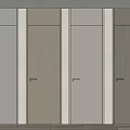 Sleek Interior Swing Doors In Various Colors With Wooden And Solid Finishes