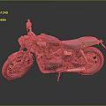 Classic Black Vintage Motorcycle With Silver Seat And Retro Exhaust Design