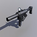 Sci-fi Gun 3d model